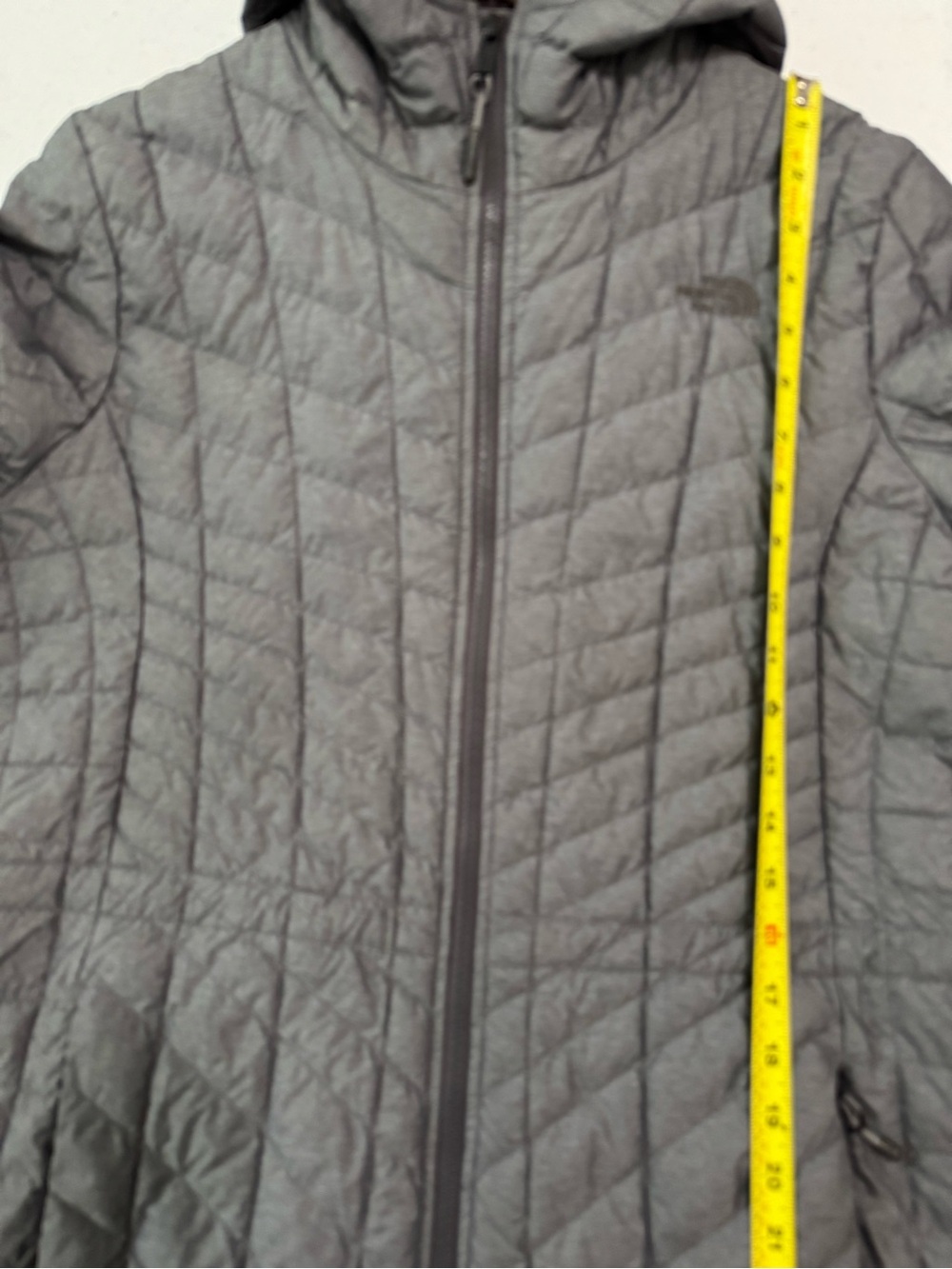 The North Face Thermoball Hooded Parka Gray Large - Picture 13 of 16